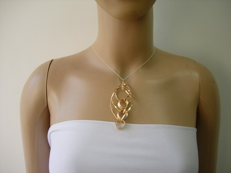 BK66 Gold Avant-Garde Jewelry Teardrop Spring Earrings Pendant 2 BK66 Gold Avant-Garde Jewelry Teardrop Spring Earrings Pendant 2