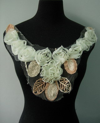 green wedding collar necklace 