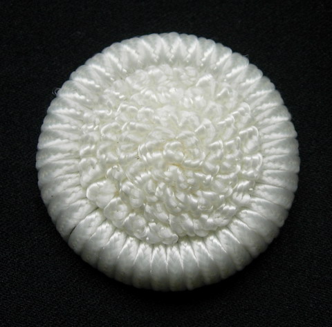 DM21 38mm Braided Dome Buttons Knots Cream 5pcs