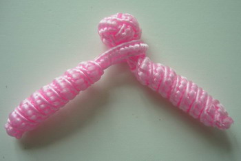 FG171 Pink Twist Chinese Frog Closure Buttons Knots 10pr