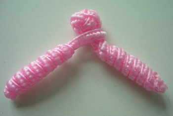 FG171 Pink Twist Chinese Frog Closure Buttons Knots 10pr - Click Image to Close