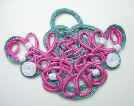 MR60 Compound Loop Macrame Ornament Fashion Large MR60 Compound Loop Macrame Ornament Fashion Large