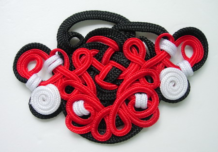 MR61 Compound Loop Macrame Ornament Fashion MR61 Compound Loop Macrame Ornament Fashion