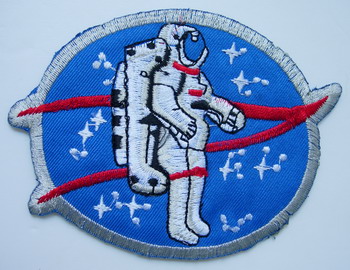 AS03 Astronaut Space Embroidery Patch Applique Iron On NASA