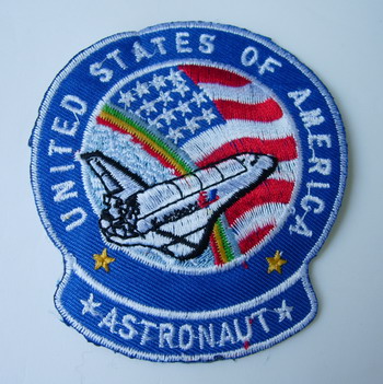 AS04 NASA US Astronaut Space Shuttle Embroidery Patch Iron On