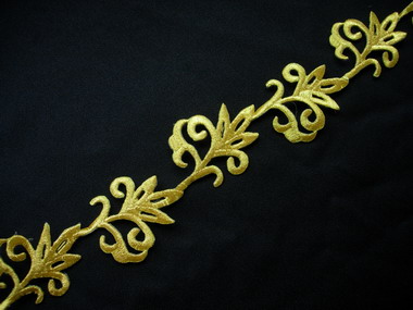 PB11 Gold Trimming Thread Patch leaf Leaves 36" PB11 Gold Trimming Thread Patch leaf Leaves 36"
