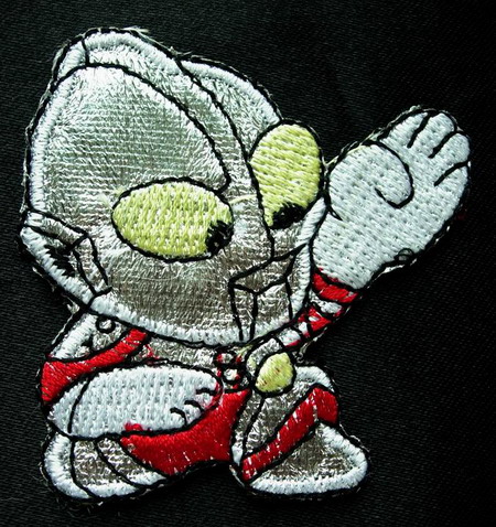 PC13 Ultraman Japan Cartoon Embroidery Patch Applique Iron On PC13 Ultraman Japan Cartoon Embroidery Patch Applique Iron On