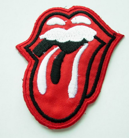 PC15 Rolling Stones Tongue Embroidery Patch Applique Iron On