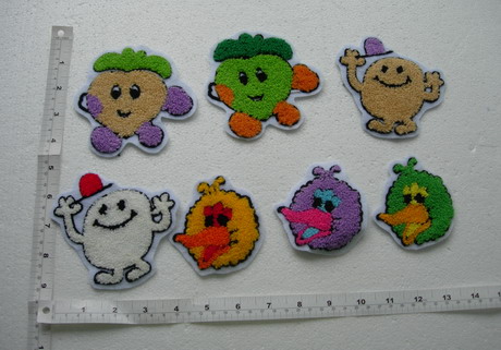 PC168 Cutie Furry Embroidered Applique Patch Sew On Assorted 7pc PC168 Cutie Furry Embroidered Applique Patch Sew On Assorted 7pc