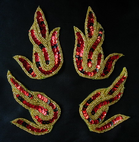 Red Applique