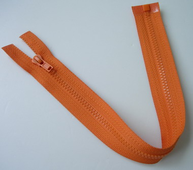 ZP40 30cm Plastic Zipper Orange 5pcs