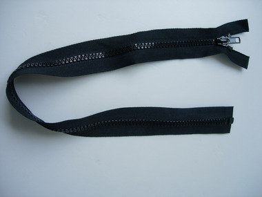 ZP48 48cm Plastic Zipper Dark Blue 4pcs
