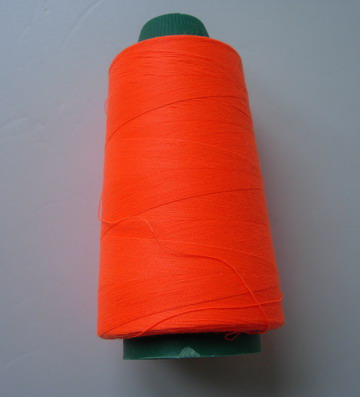 TS19 Neon Orange Polyester Thread Threads 3000yds - Click Image to Close