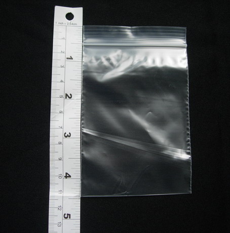 VL11 2 6/8x4 3/8" Reclosable Resealable Poly Plastic ZipLock Bag