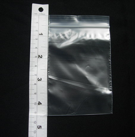 VL11 2 6/8x4 3/8" Reclosable Resealable Poly Plastic ZipLock Bag - Click Image to Close